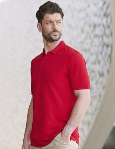 HEN-H101-Mens Micro-Fine Piqué Polo Shirt